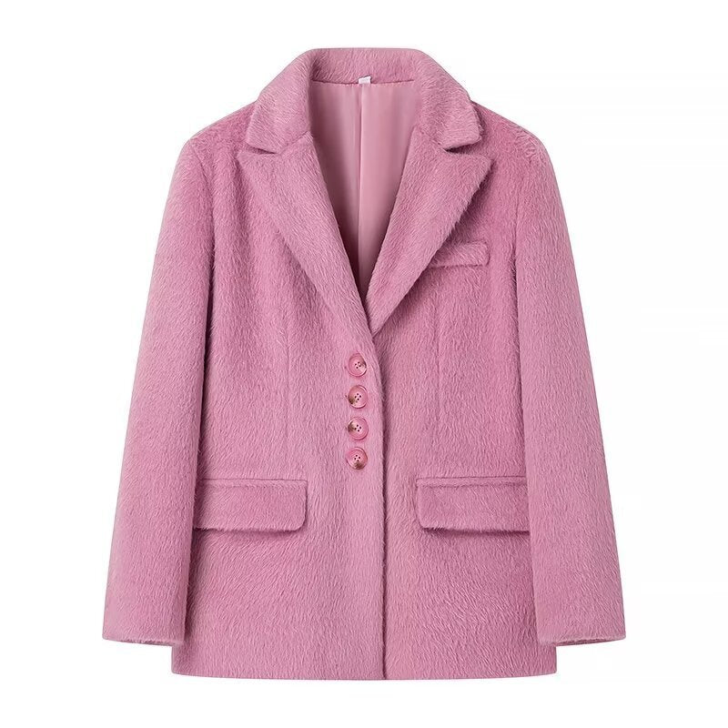 plüschiger Blazer