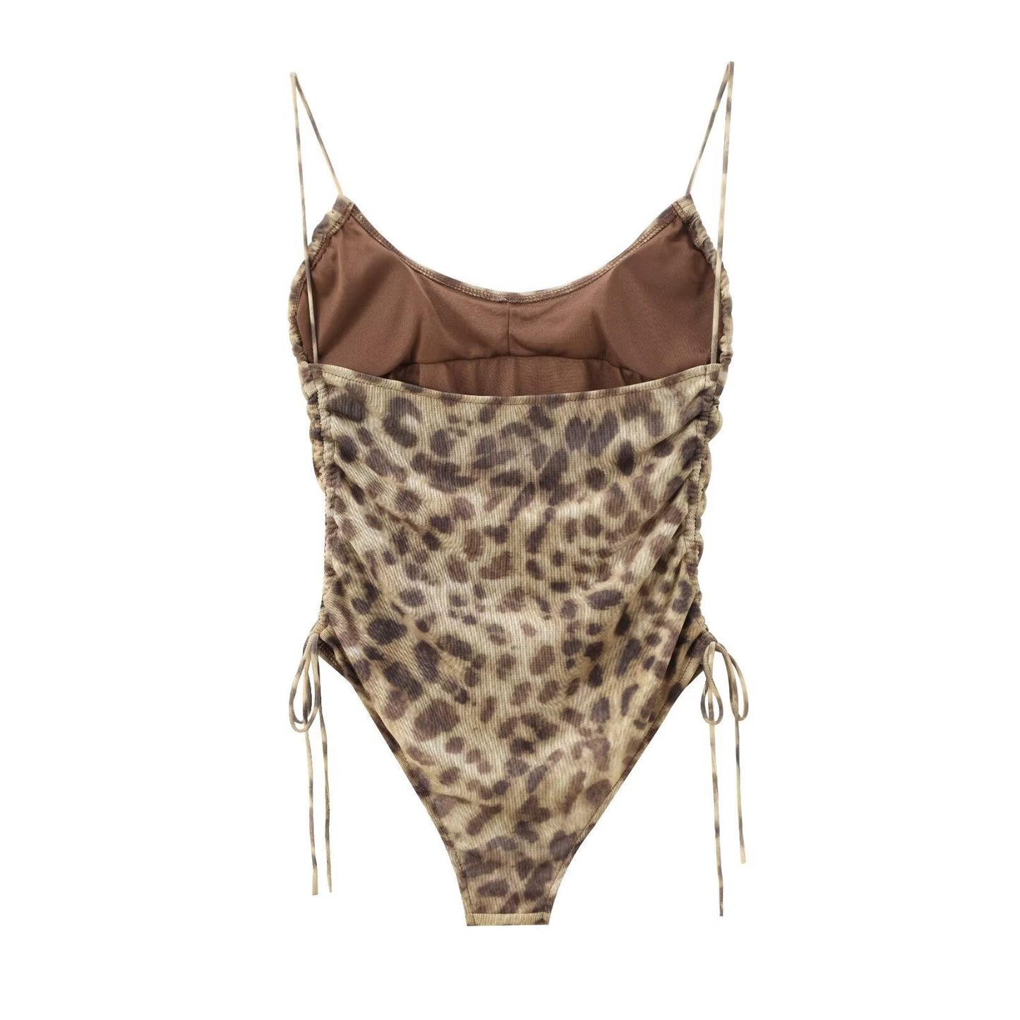 Body in Leoparden Muster