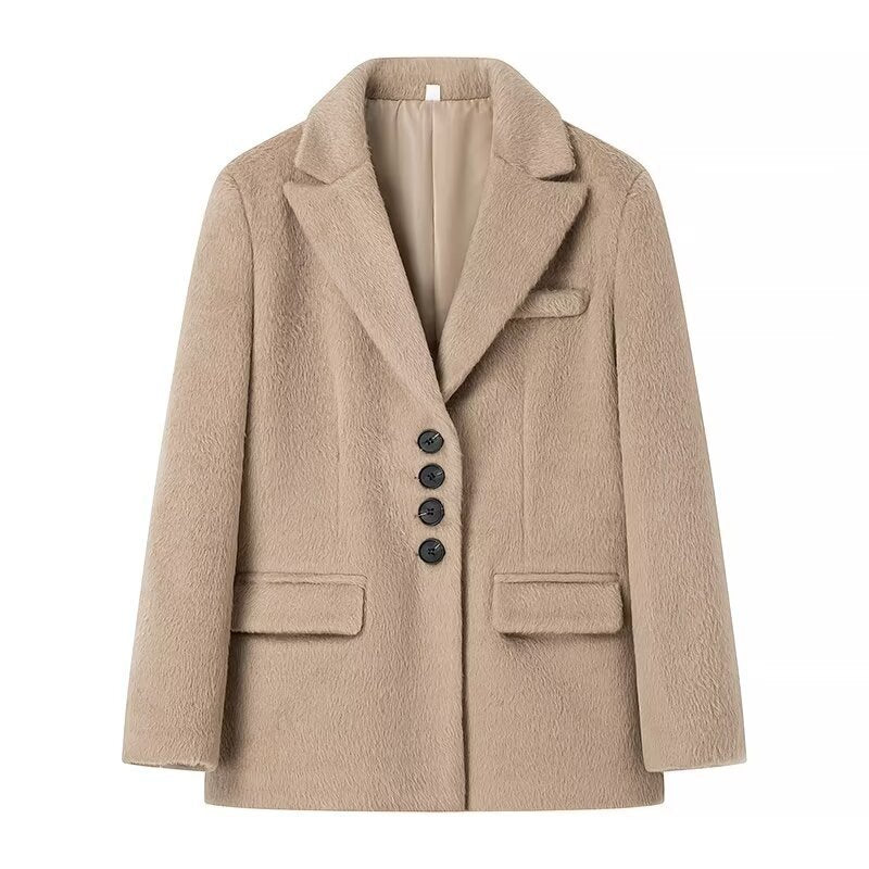 plüschiger Blazer