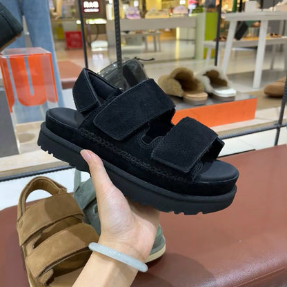 Schnallen Sandalen aus Leder