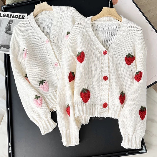 Strickjacke Strawberry