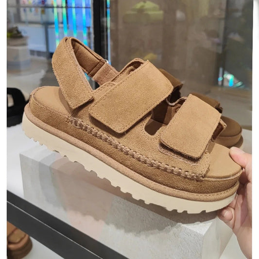 Schnallen Sandalen aus Leder