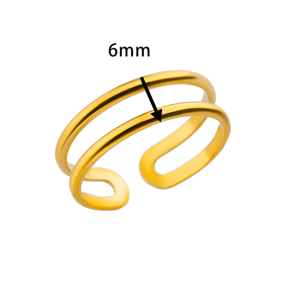 Ringe in verschiedenen Formen