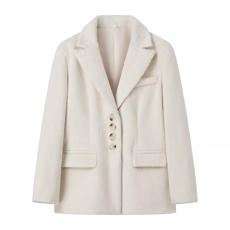 plüschiger Blazer