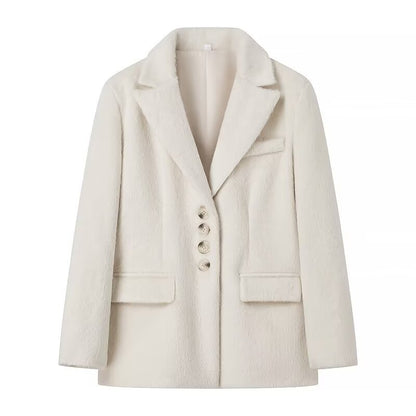 plüschiger Blazer