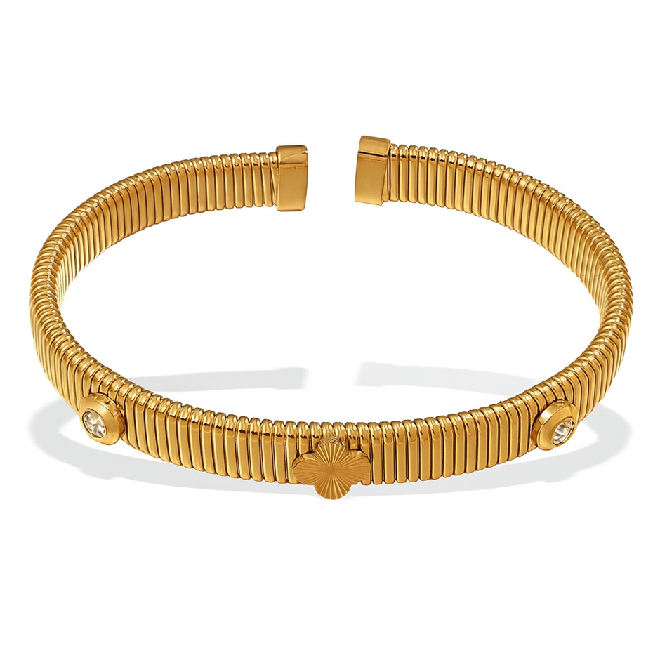 clover cuff bracelet