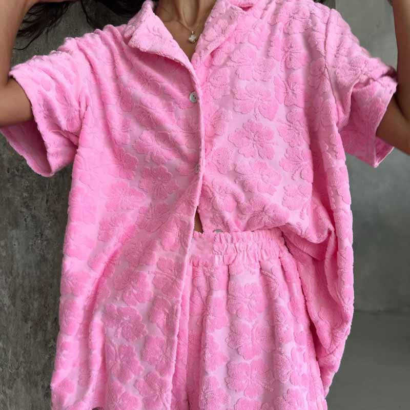 Jacquard Set Hibiscus