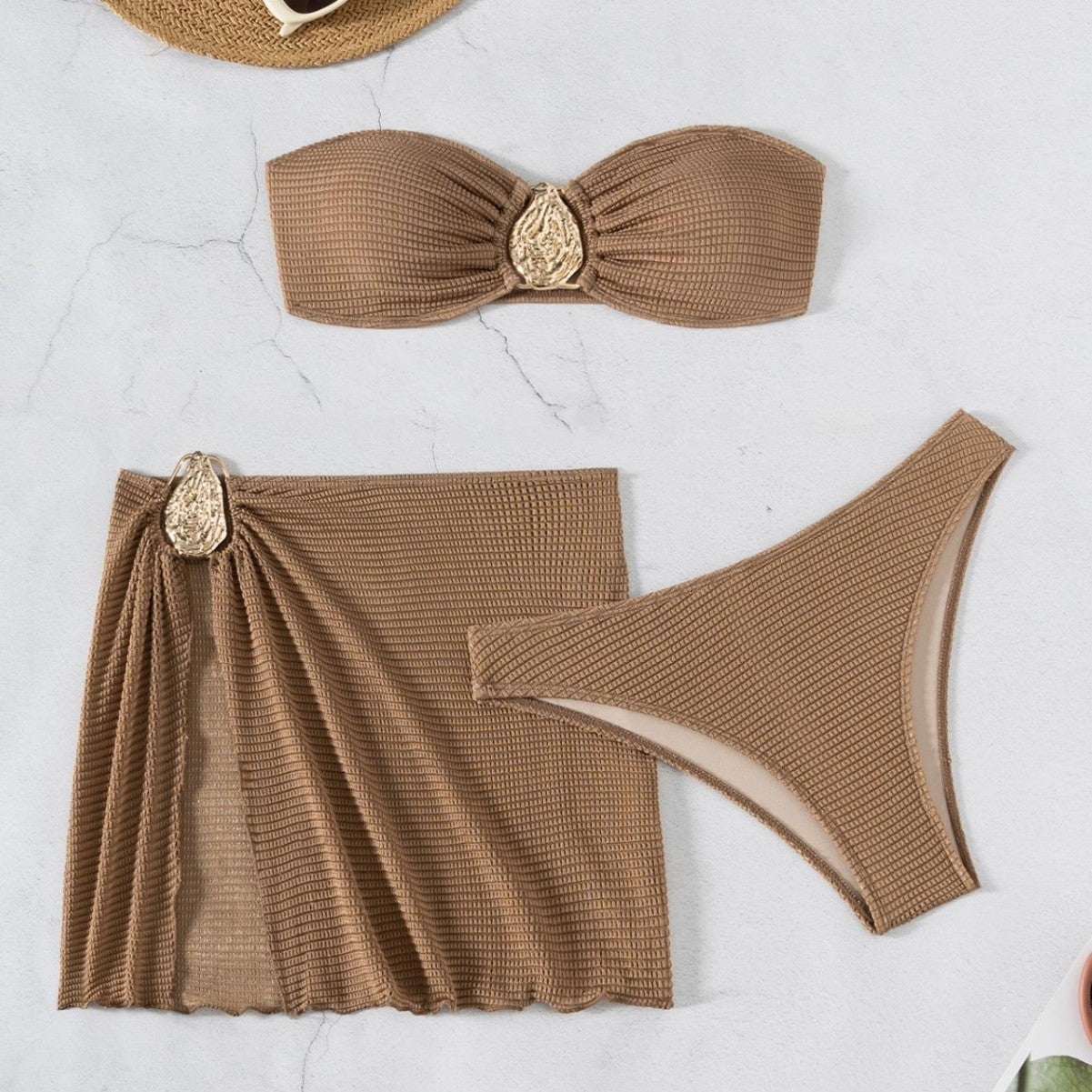 dreiteiliges Bikini-Set