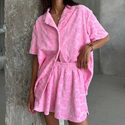 Jacquard Set Hibiscus