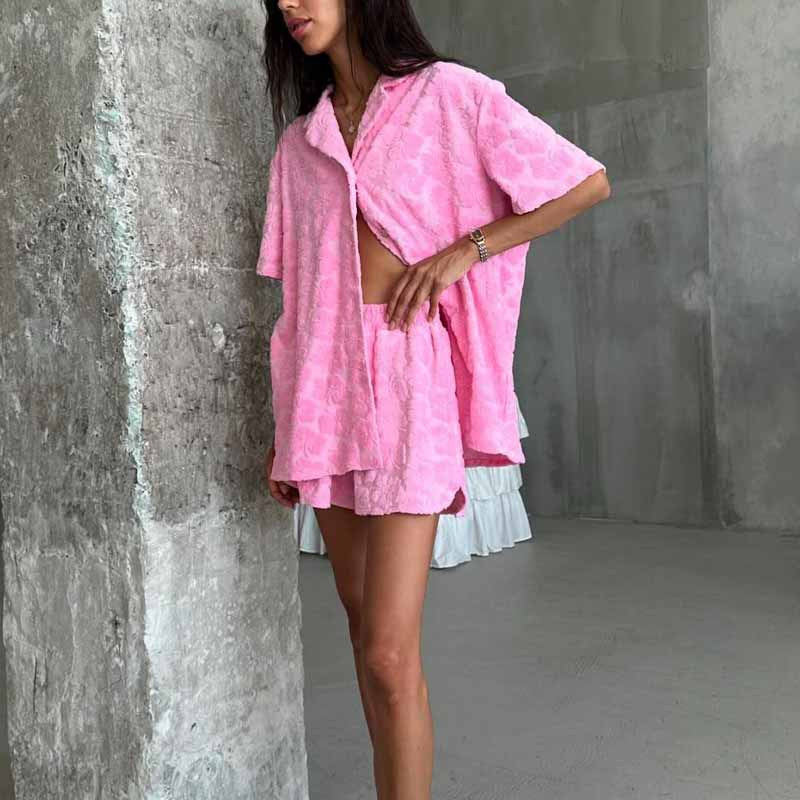 Jacquard Set Hibiscus