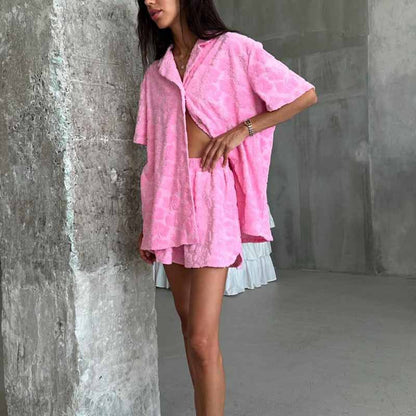 Jacquard Set Hibiscus