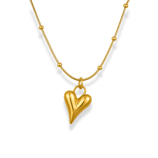 Made to Be Loved – Herz Halskette (gold)
