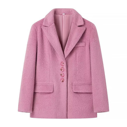 plüschiger Blazer